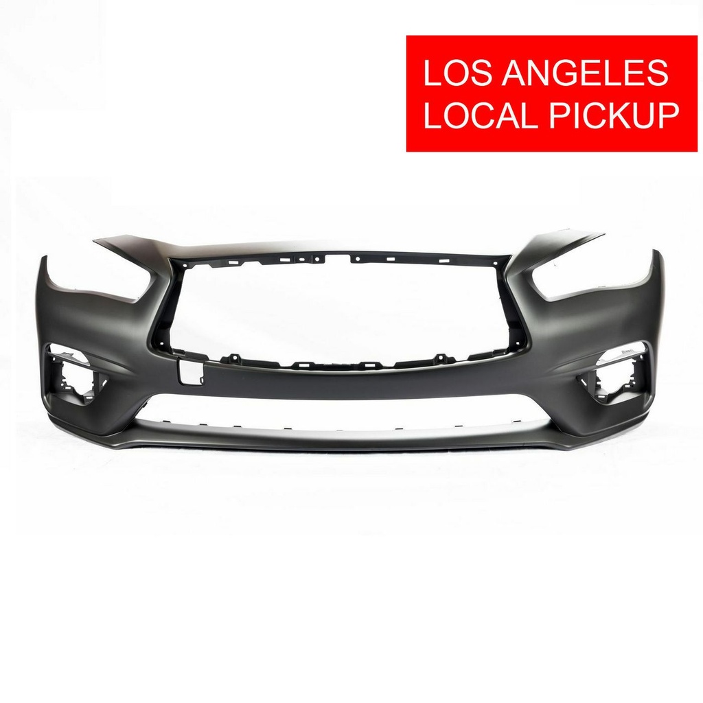Front Bumper Cover For 2018-2020 Infiniti Q50 Primed 620226HH0H IN1000284