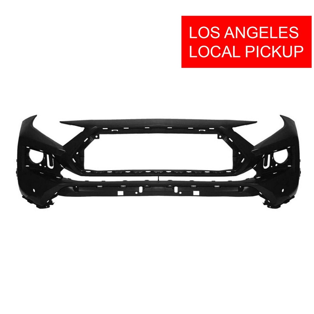 Front Bumper Cover For 2019-2023 Toyota RAV4 W/Sensor Holes Primed TO1000454