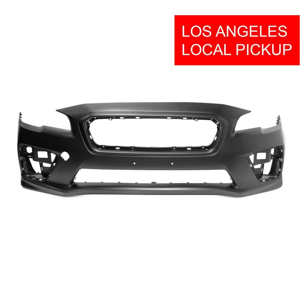 Front Bumper Cover For 2015-2017 Subaru WRX/WRX STI Primed SU1000175
