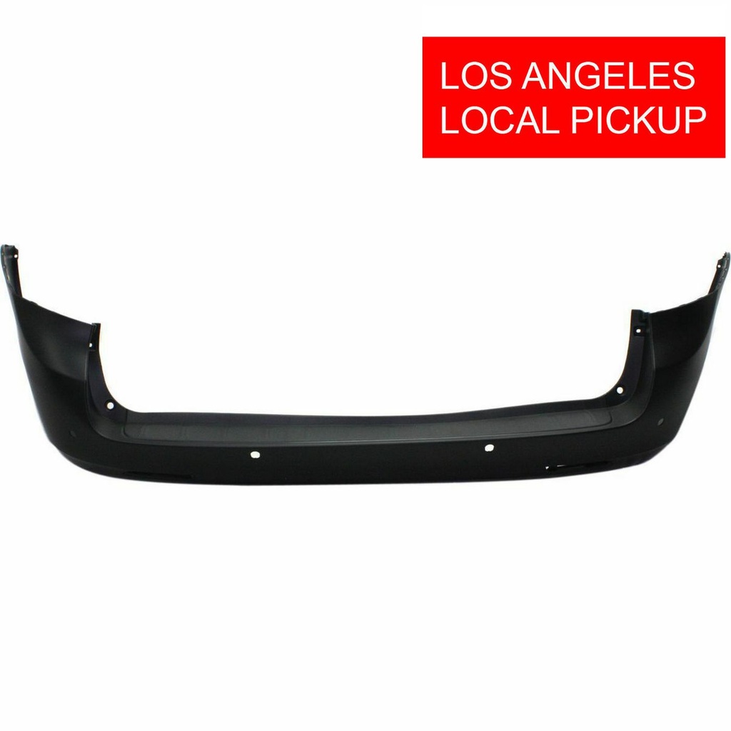 Rear Bumper Cover For 2011-2017 Toyota Sienna W/Park Holes Primed TO1100285