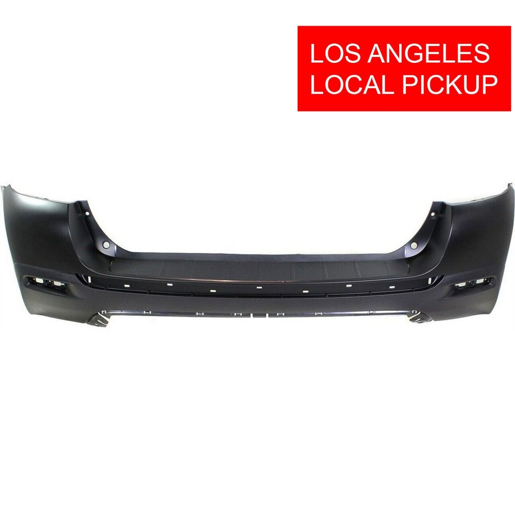 Rear Bumper Cover For 2011-2013 Toyota Highlander Primed 521590E907 TO1100289