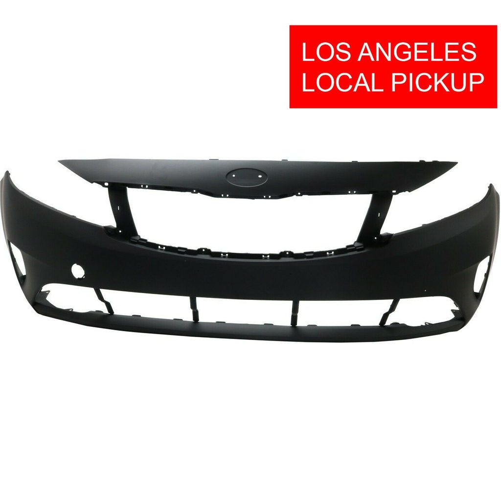 Primed Front Bumper Cover for 2017-2018 Kia Forte 17-18 Sedan Hatchback