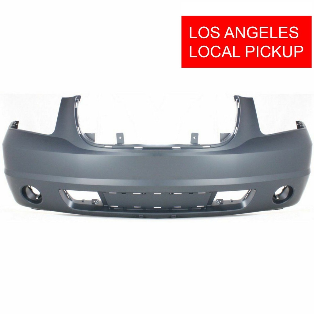 Front Bumper Cover For 2007-2014 GMC Yukon w/ Fog Lights Holes  25890766 LA