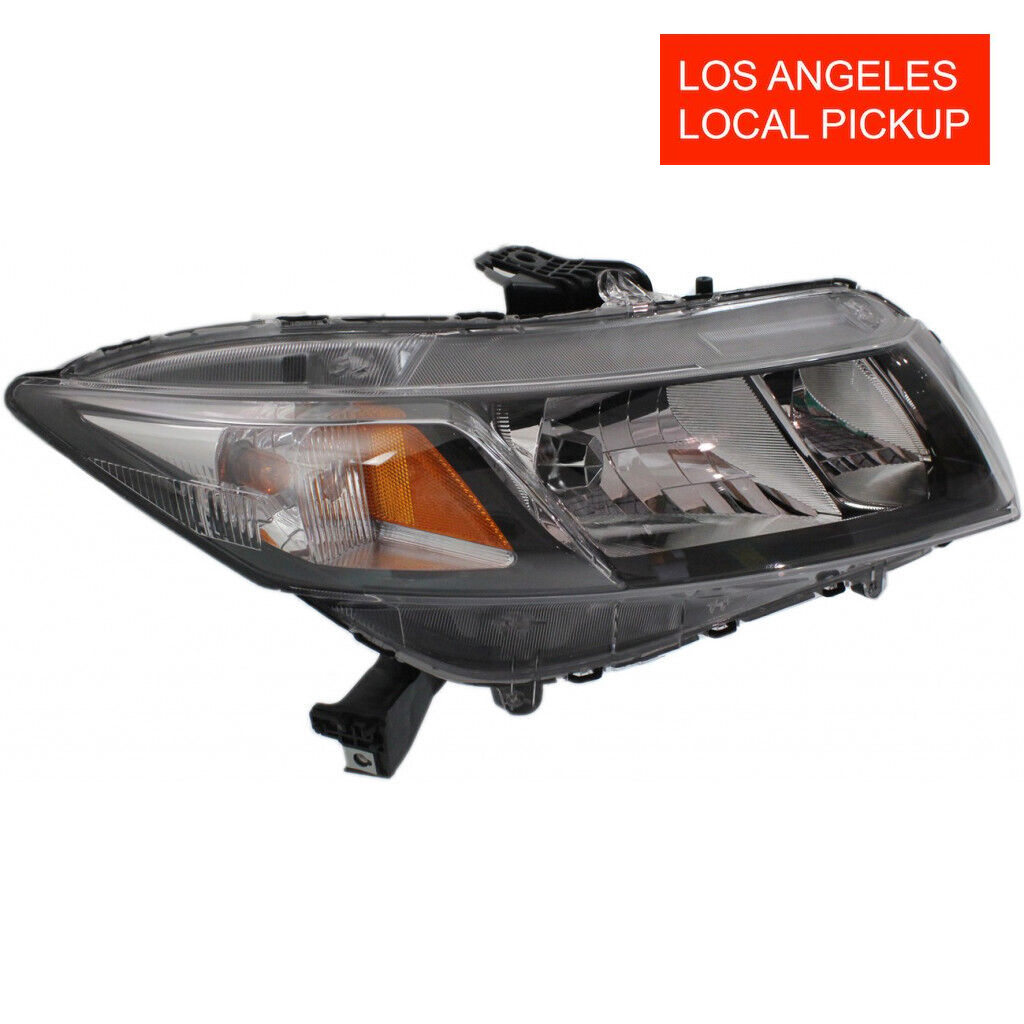 Right Passenger Side HeadLight for HONDA CIVIC 2013-2013 HO2503150