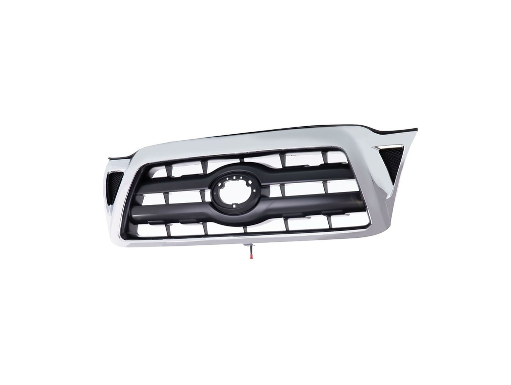Front Grille For Toyota Tacoma 2005-2008 Chrome W/Black Insert TO1200268
