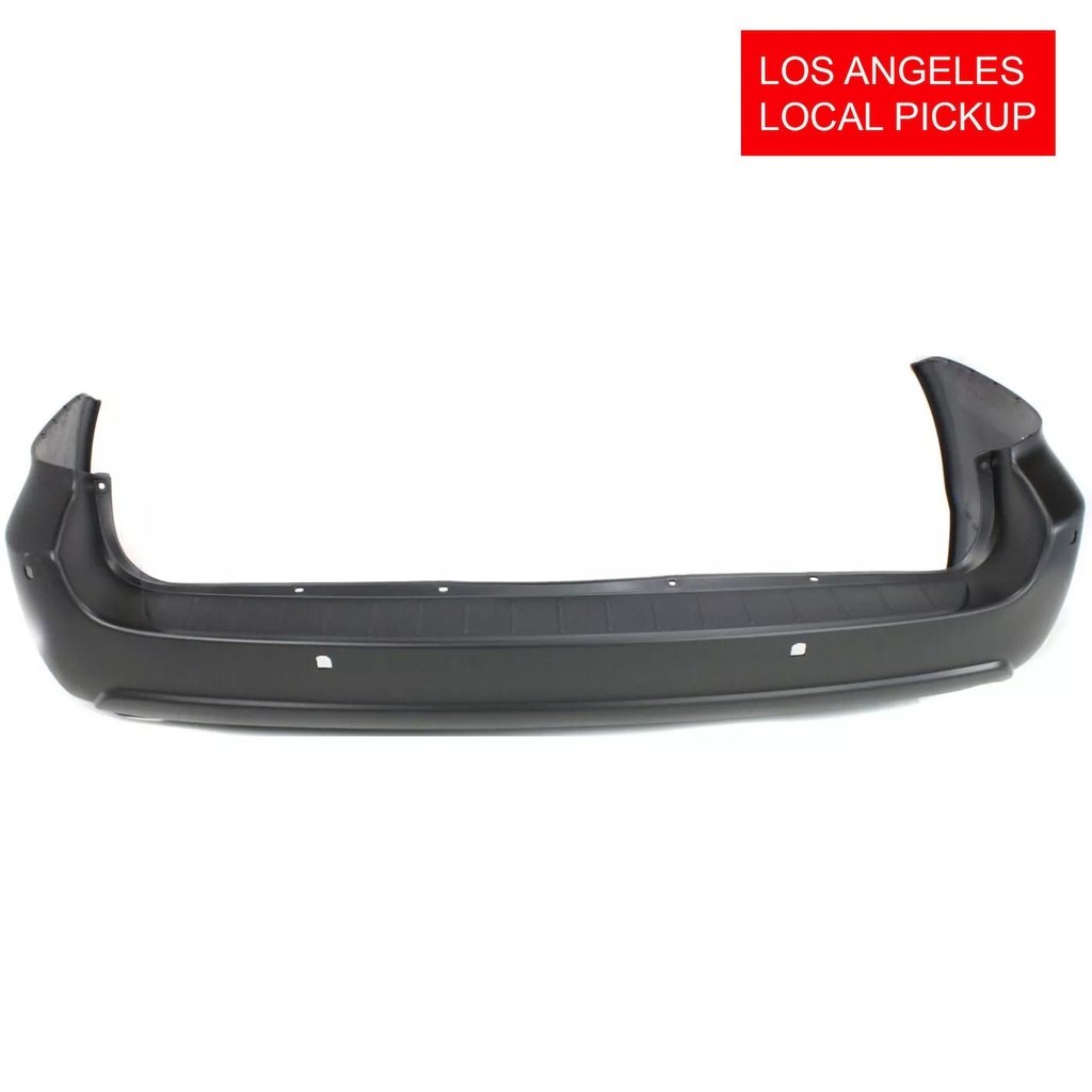 Rear Bumper Cover for Toyota Sienna  2004-2010 W/Park Holes TO1100228