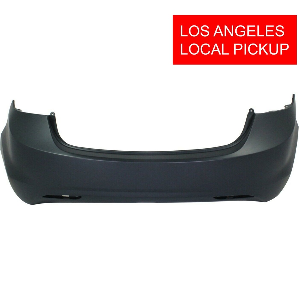 Primed Rear Bumper Cover for 2011 2012 2013 Hyundai Elantra Sedan 11 12 13