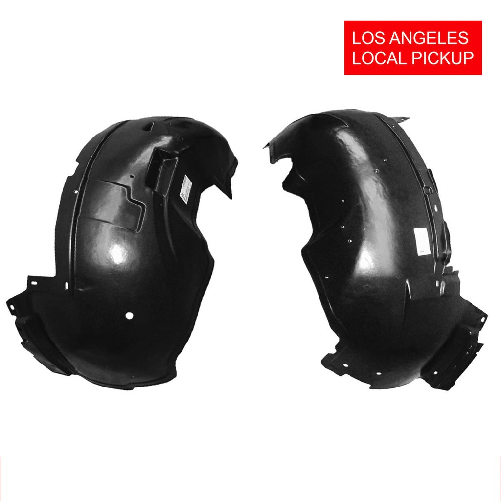 Set of 2 Fender Liners for Chevrolet Silverado 1500 2500 3500 1999-2007