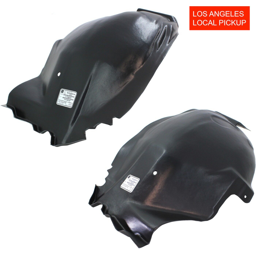 Set of 2 Fender Liners for Ford Mustang 2010-2014 FO1248142 FO1249142