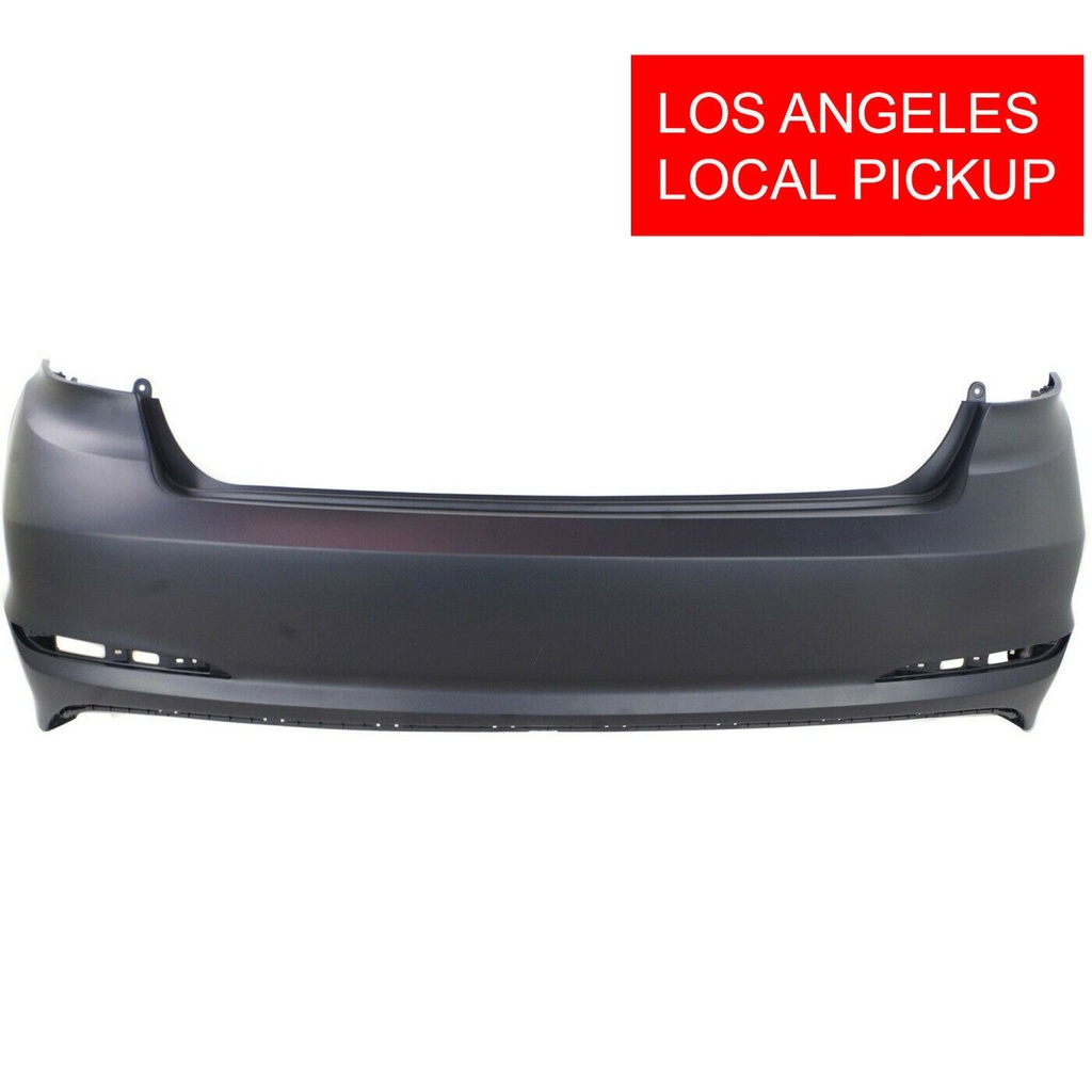 Primed Rear Bumper Cover  for 2015 2016 2017 Hyundai Sonata 15 16 17
