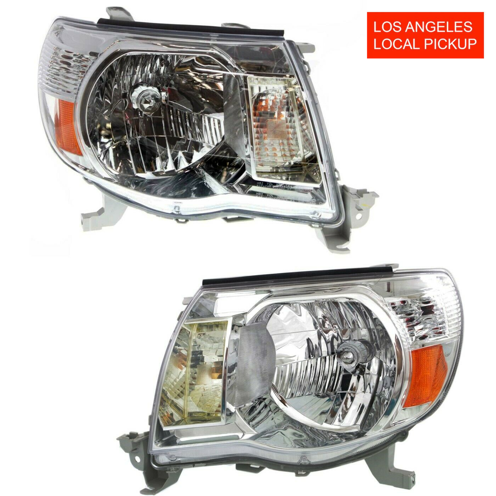 Set of 2 HeadLights for Toyota Tacoma 2005-2011 TO2502157 TO2503157