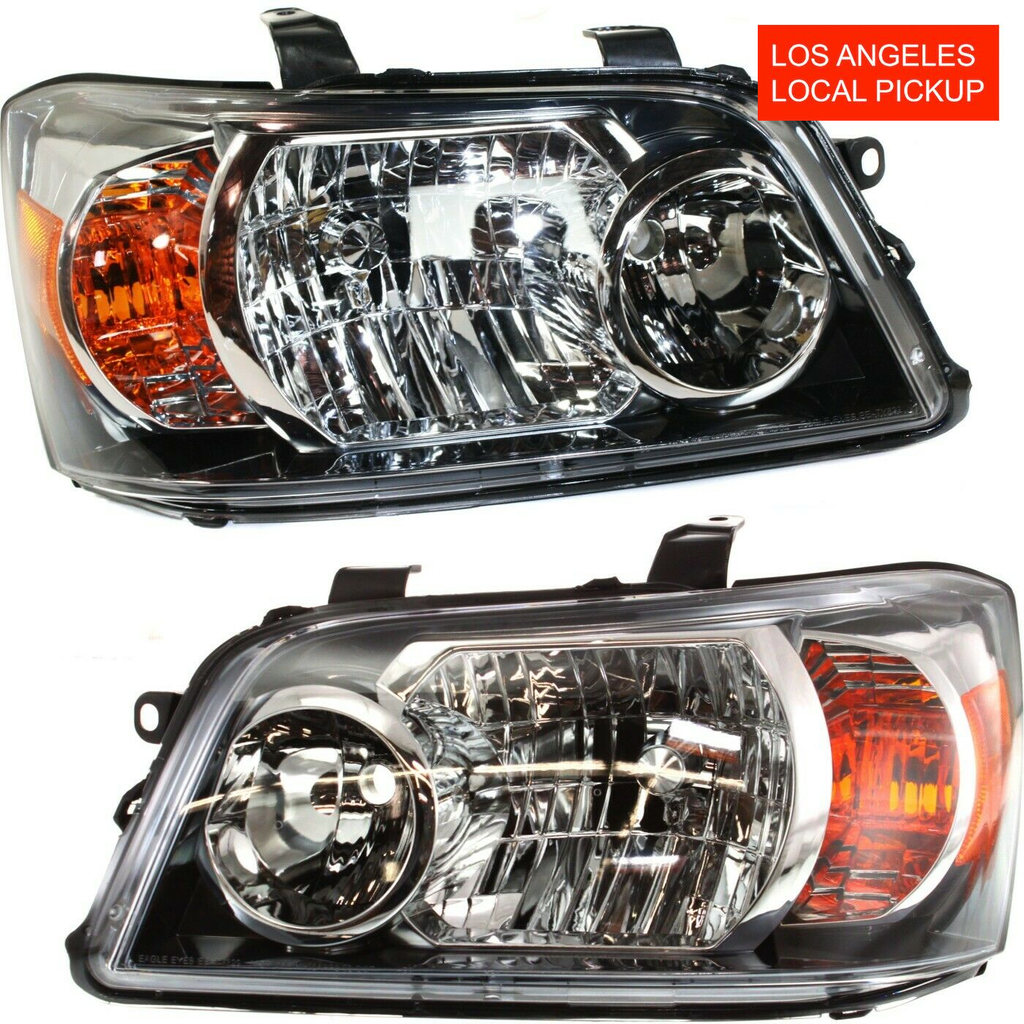 Set of 2 HeadLights for Toyota Highlander 2004-2006 TO2502151 TO2503151