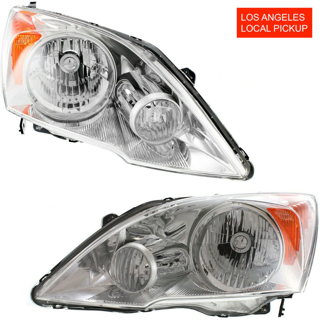 Set of 2 HeadLights for Honda CR-V 2007-2011 HO2502129 HO2503129