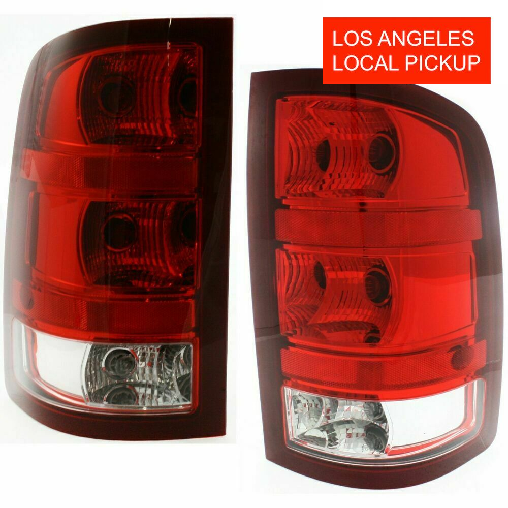 Set of 2 TailLights for GMC Sierra 1500 2500 3500 2007-2013 GM2800208 GM2801208