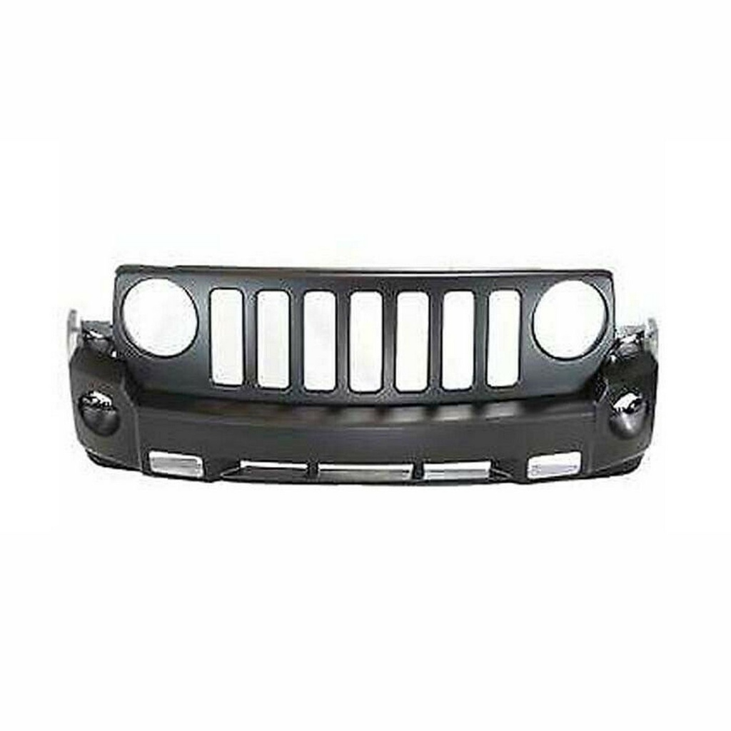 Front Bumper Cover For 2007-2010 Jeep Patriot W/Fog Light holes CH1000935