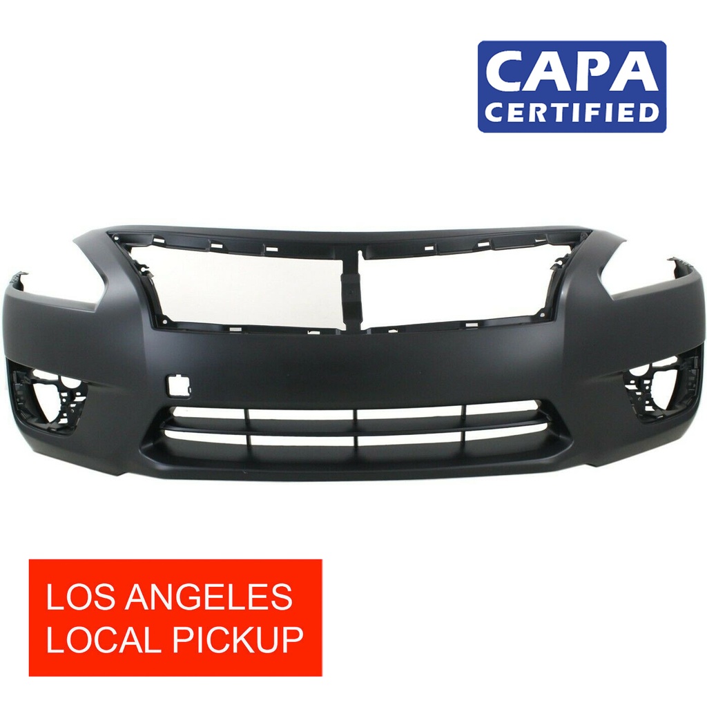 Primed Front Bumper Cover Fascia for 2013 2014 2015 Nissan Altima CAPA