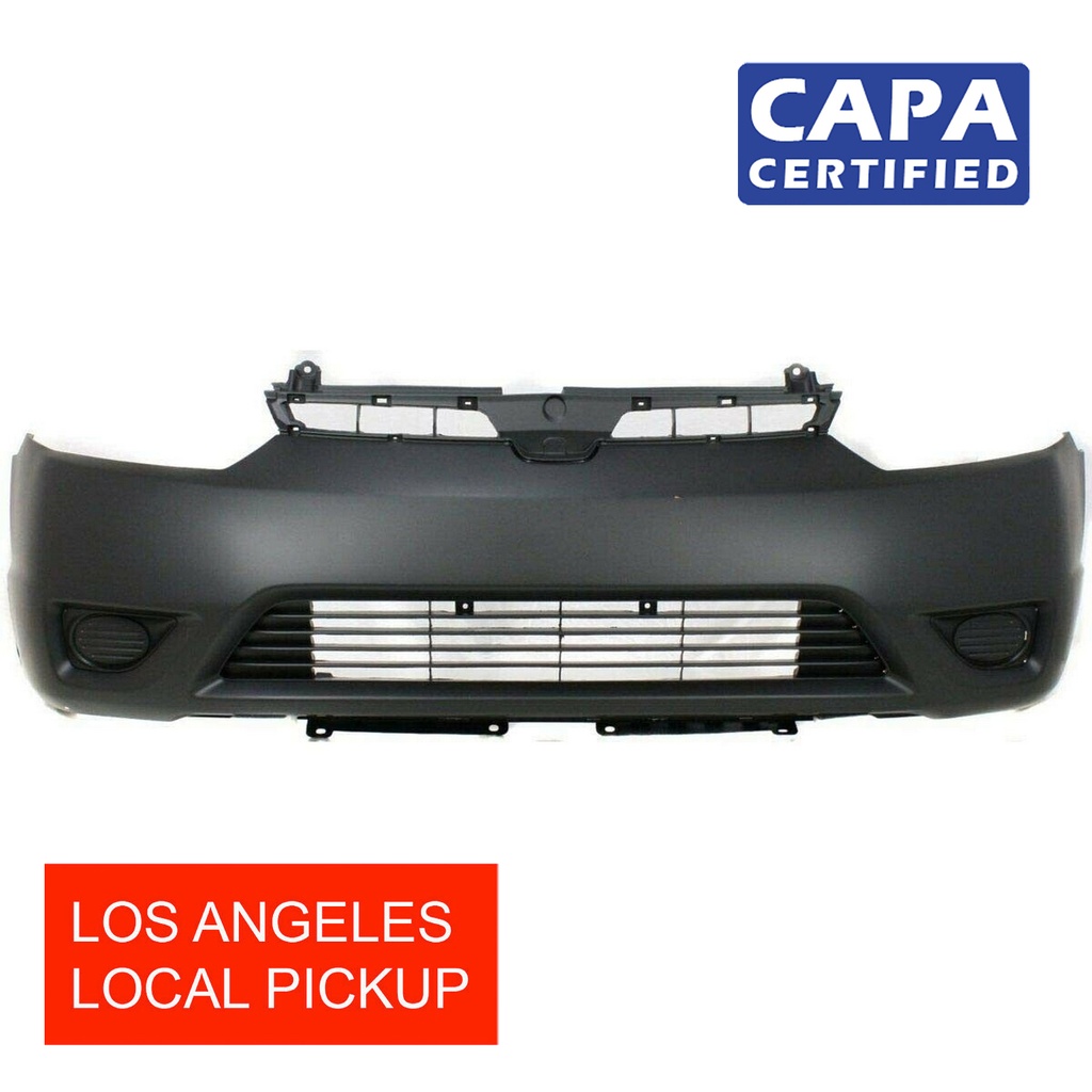 Primed Front Bumper Cover Fascia for 2006-2008 Honda Civic Coupe DX-G EX LX CAPA