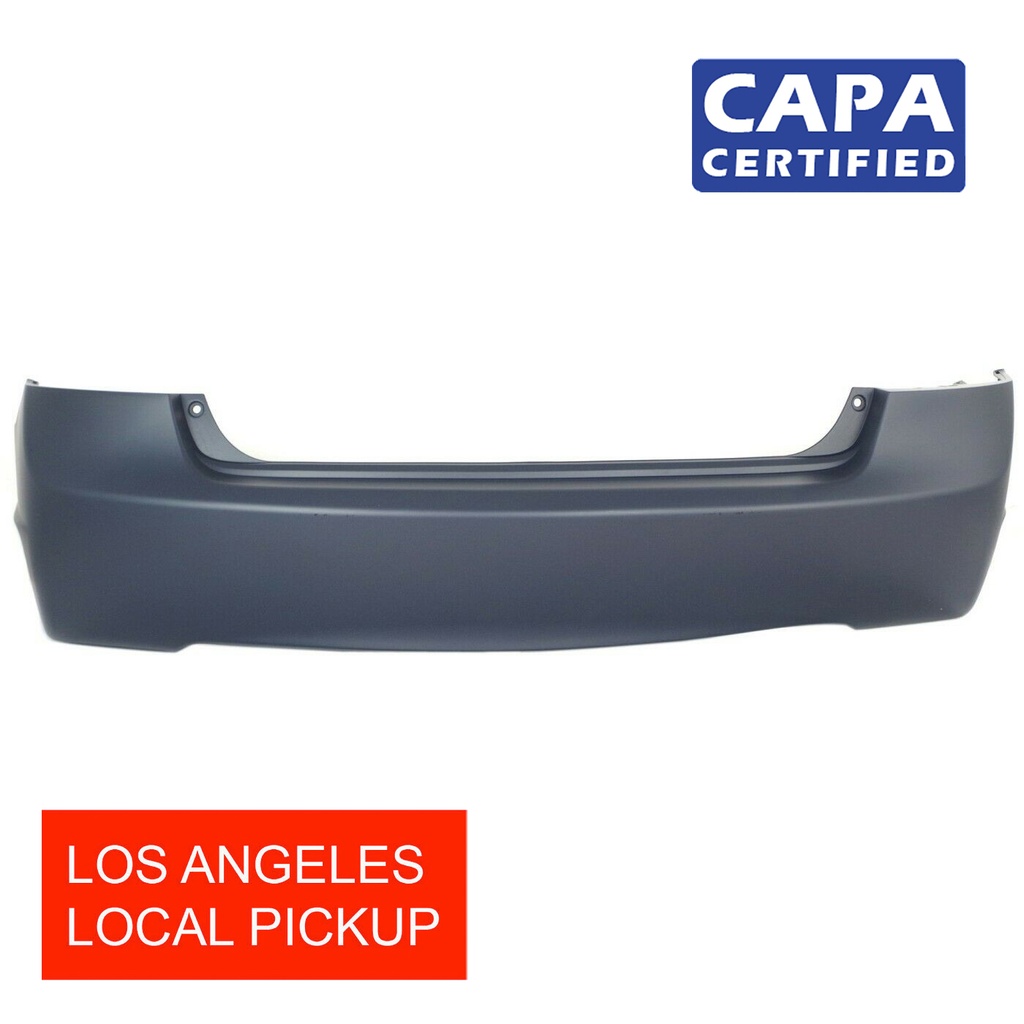Primed Rear Bumper Cover Replacement for 2006-2011 Honda Civic Sedan 4Dr CAPA