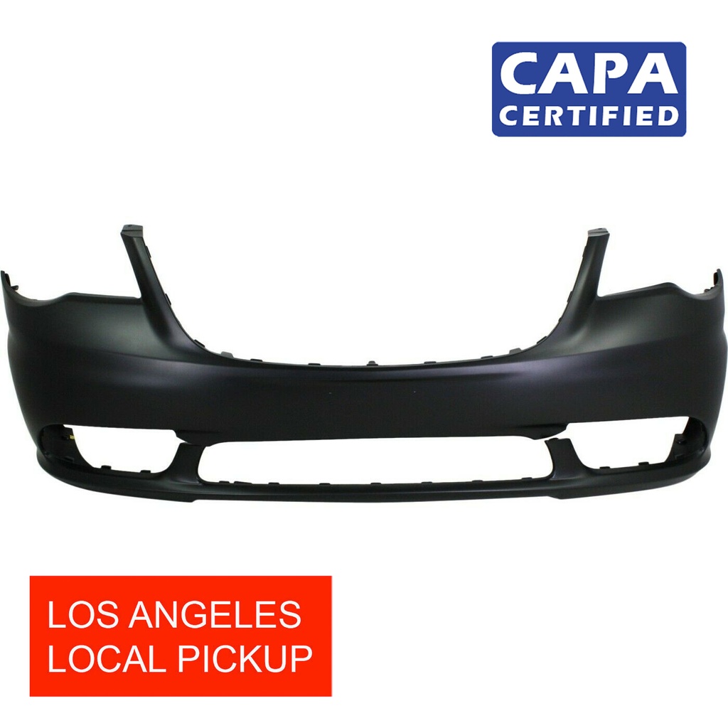 Primed Front Bumper Cover for 2011-2016 Chrysler Town & Country 68088967AA CAPA