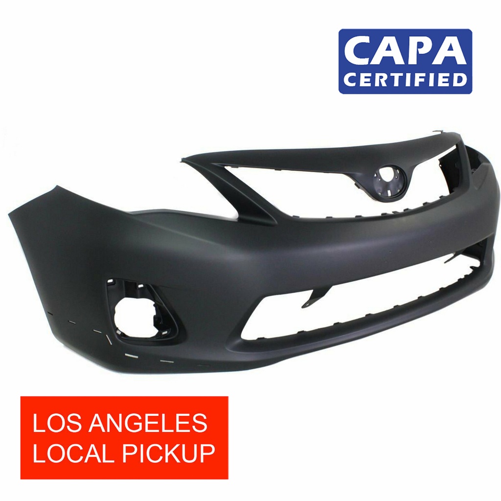 Primed Front Bumper Cover for 2011-2013 Toyota Corolla S XRS TO1000373 CAPA