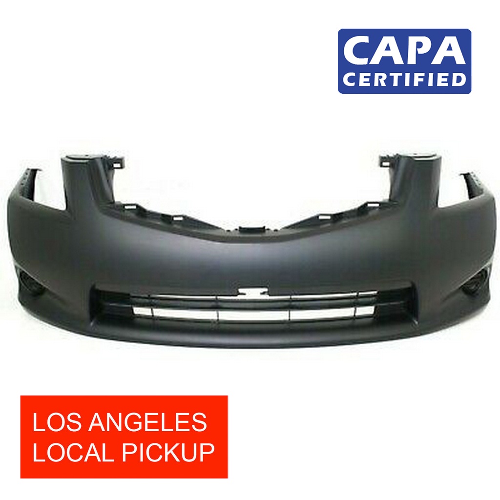 Primed Front Bumper  Cover for 2010-2012 Nissan Sentra Base S  62022ZT51J CAPA