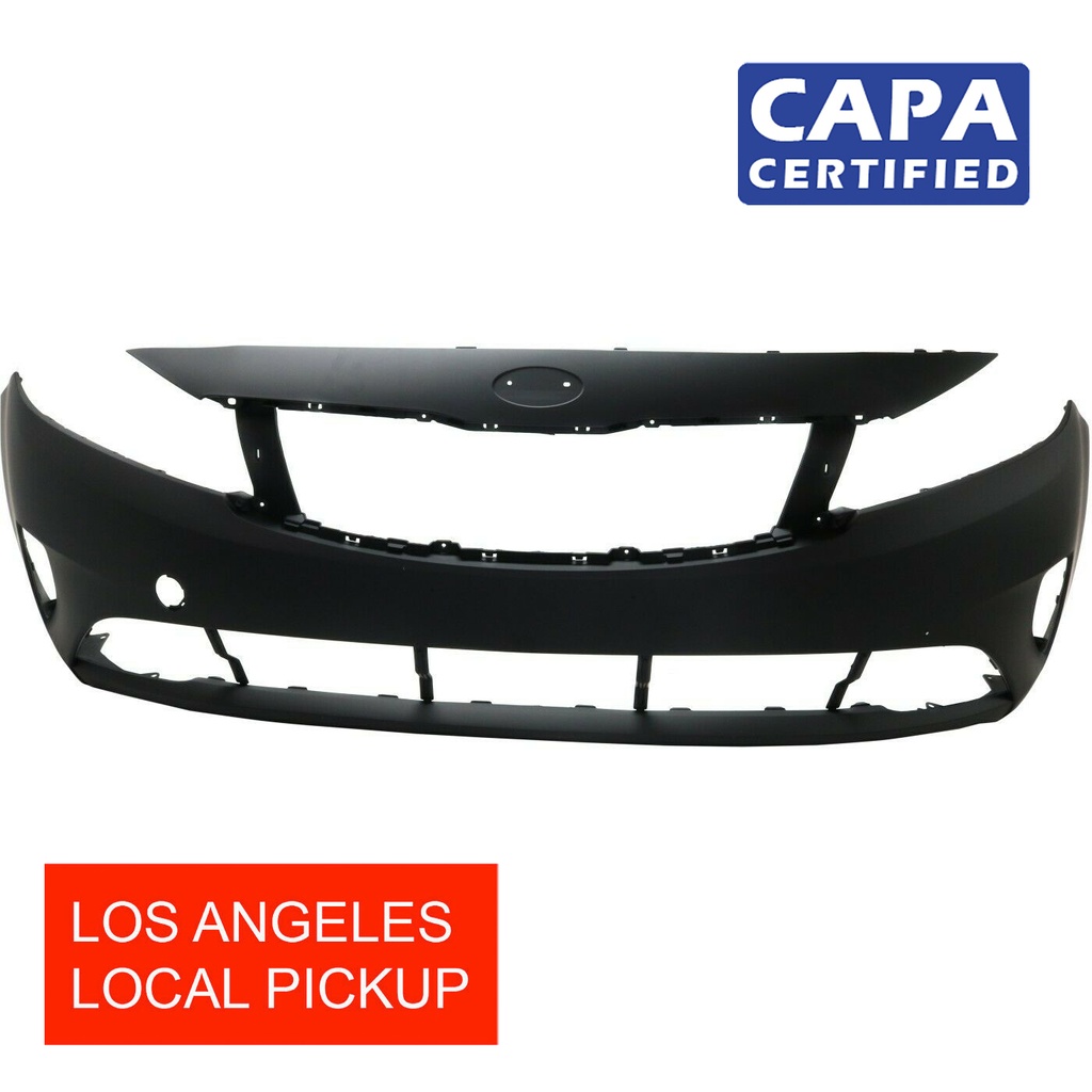 Primed Front Bumper Cover for 2017-2018 Kia Forte 17-18 Sedan Hatchback CAPA