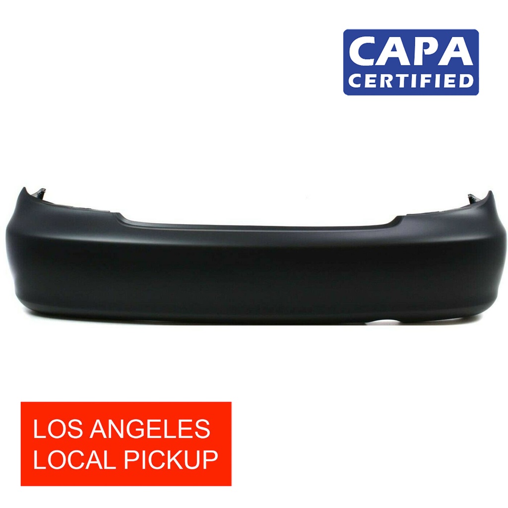 Primed Rear Bumper Cover Replacement for 2002-2006 Toyota Camry USA 02-06 CAPA