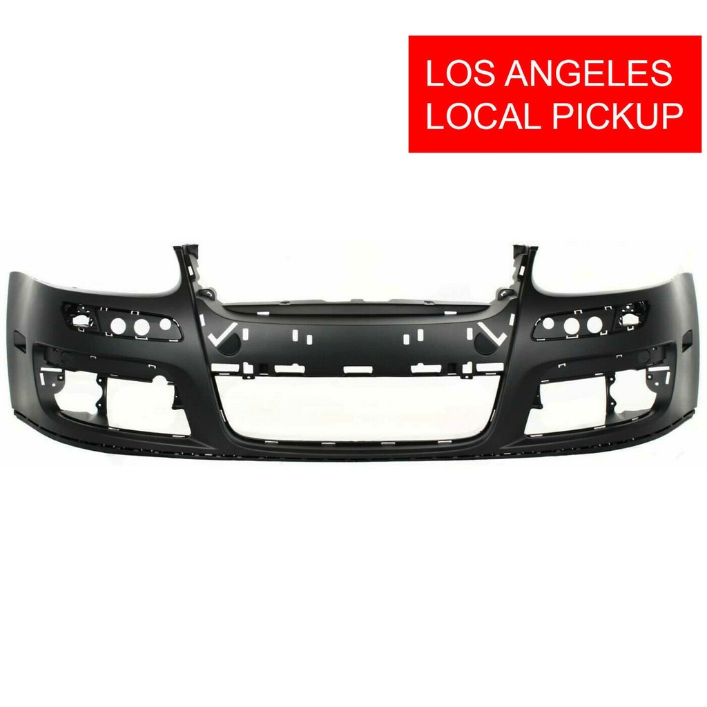 Primed Front Bumper Cover Fascia for 2005-2010 VW Jetta GTI Sedan 05-10