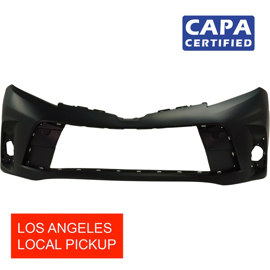 Front Bumper Cover for 2018-2019 Toyota Sienna CE LE SE XLE 5211908905 CAPA