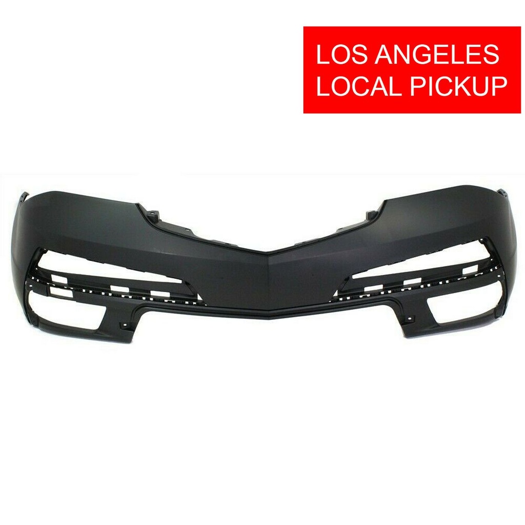 Primed Front Bumper Cover Fascia for 2010-2013 Acura MDX w/out HL Washers
