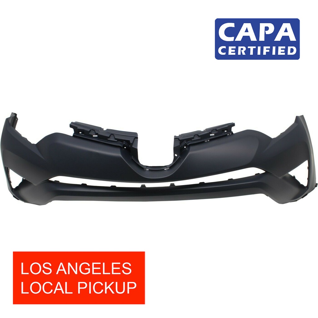 Front Bumper Cover for 2016-2018 Toyota RAV4 LE SE XLE w/fog light holes CAPA