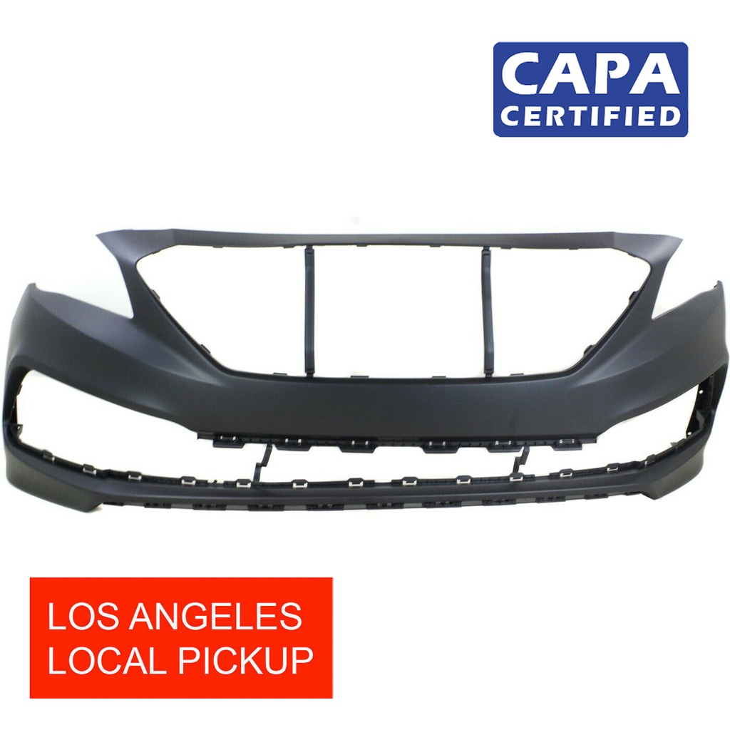 Front Bumper Cover for 2015-2017 Hyundai Sonata Eco GL GLS LE SE CAPA