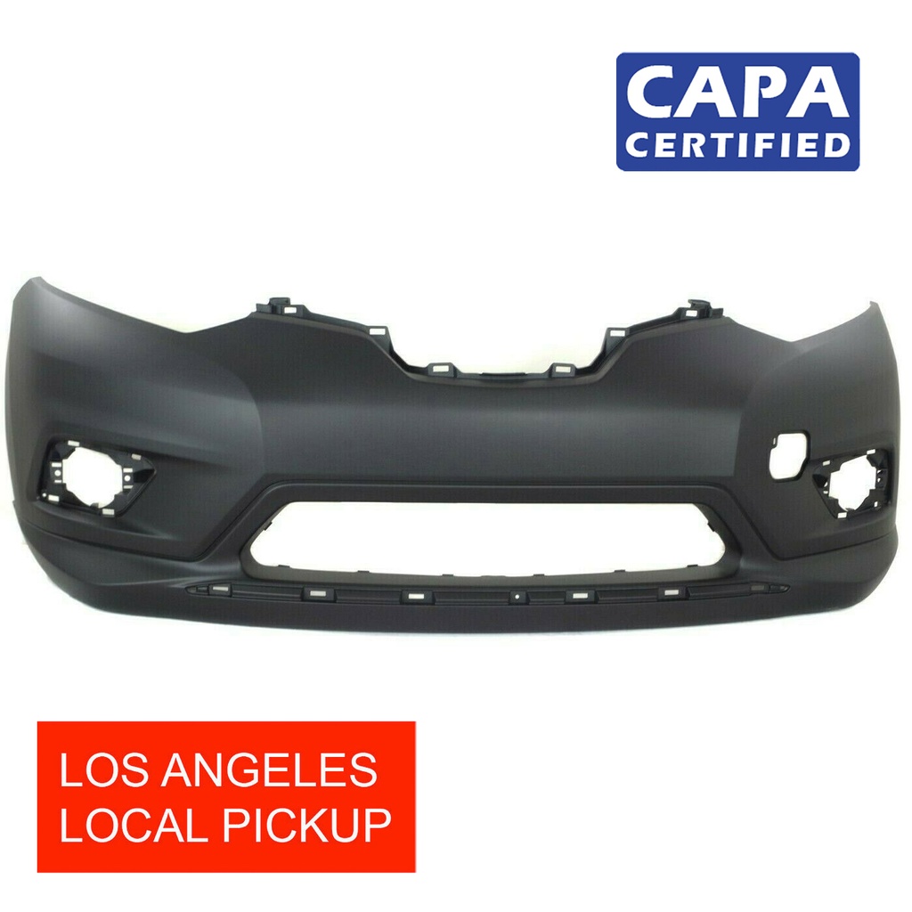 Front Bumper Cover for 2014-2016 Nissan Rogue S SL SV Sense 620224BA0H CAPA