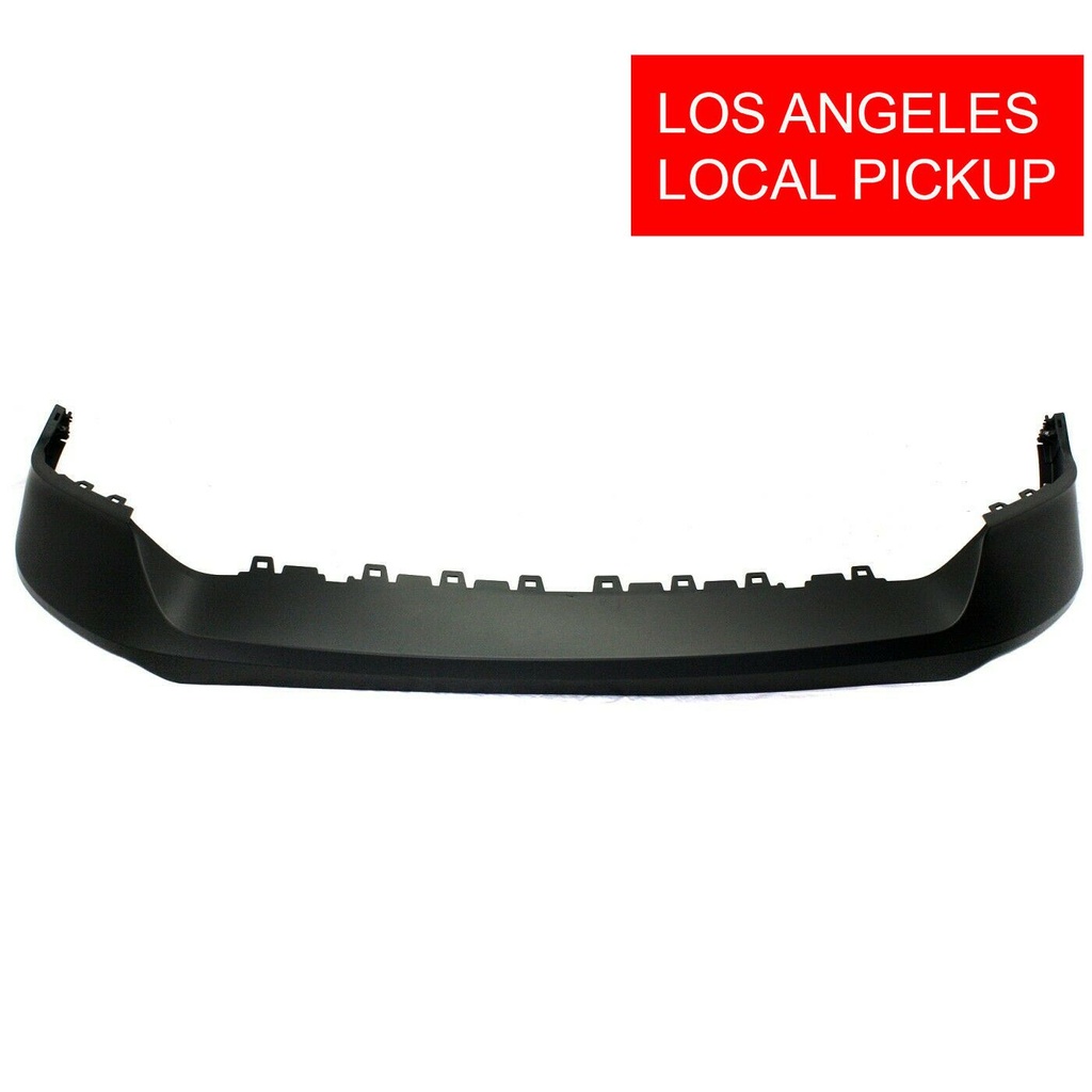 Primed Front Bumper Top Cover Pad for 2013-2018 Dodge Ram 1500 Pickup Truck