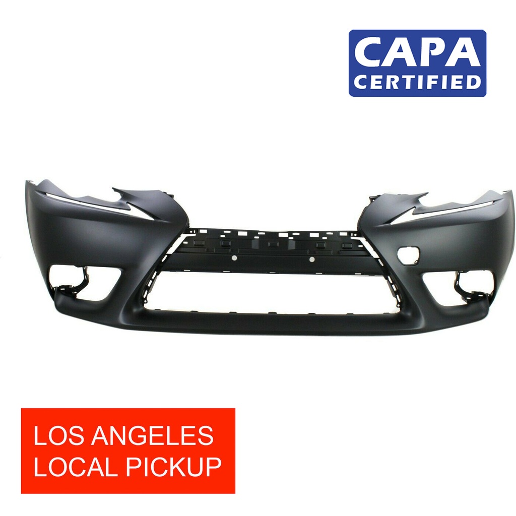 Front Bumper Cover for 2014-2016 Lexus IS250 IS350 w/Fog Holes 521195E904 CAPA
