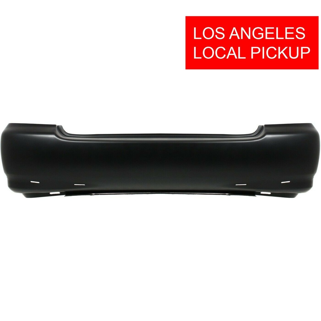 Primed Rear Bumper Cover For 2003-2008 Toyota Corolla S XRS  with Spoiler Holes