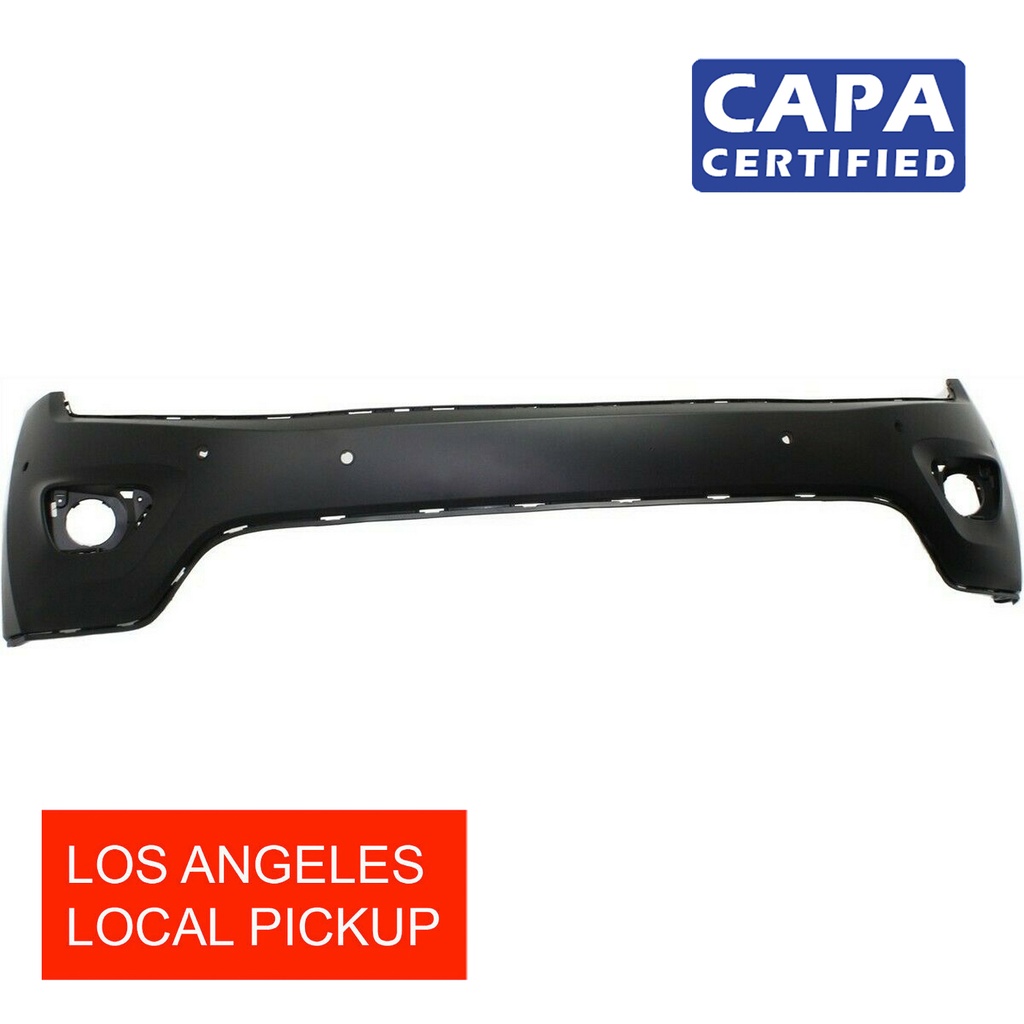 Primed Front Upper Bumper Cover for 2014-2015 Jeep Grand Cherokee Sport CAPA