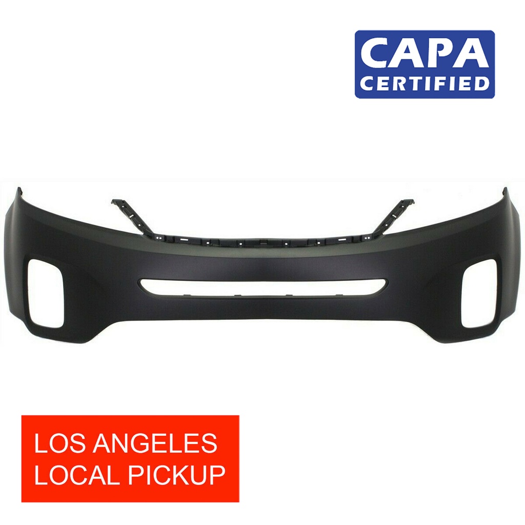 Primed Front Upper Bumper Cover for 14-15 Kia Sorento EX LX Limited SX CAPA