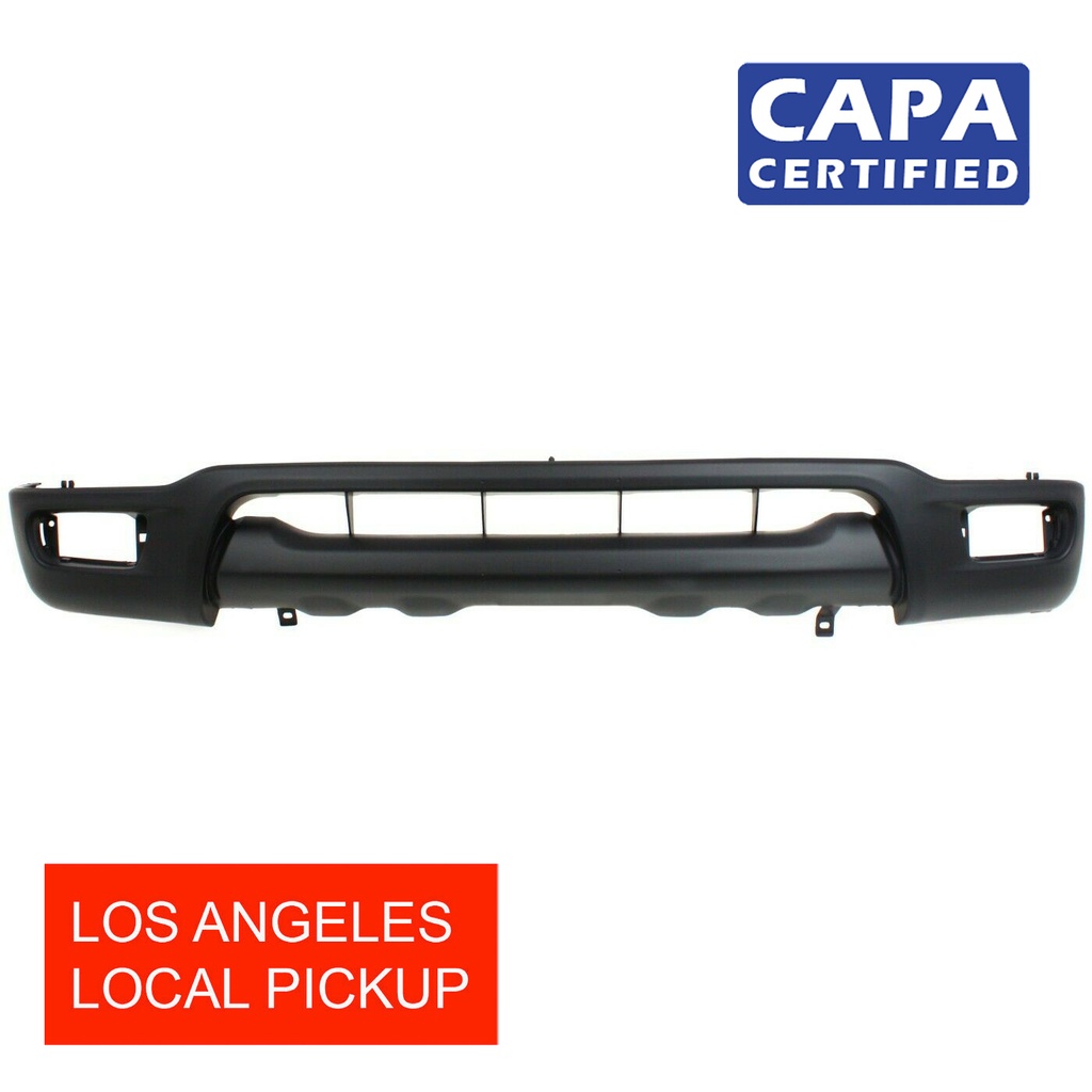 Primed Front Lower Bumper Cover for 2001-2004 Toyota Tacoma Base DLX CAPA