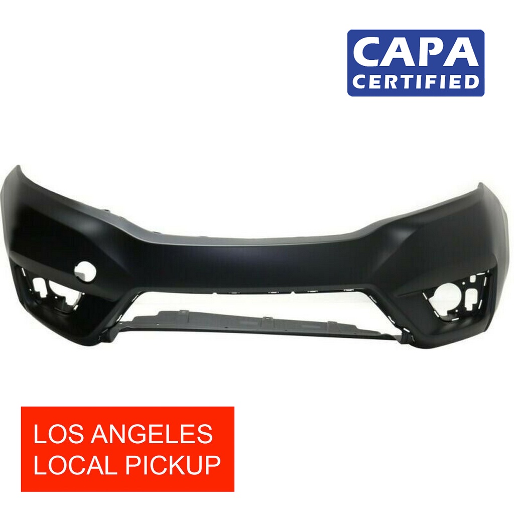 Primed Front Bumper Cover for 15-17 Honda Fit EX EX-L Cool Fun Hit LX SE CAPA