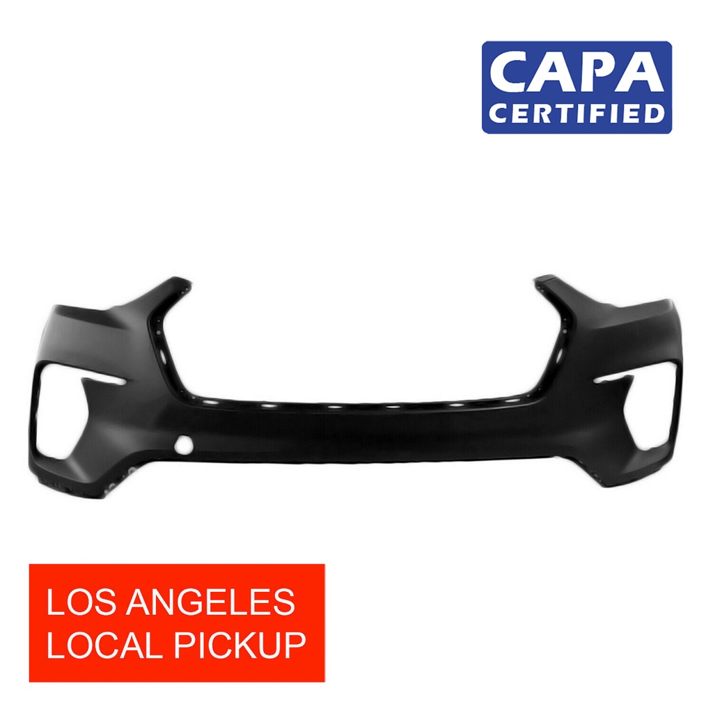 Primed Front Upper Bumper Cover for 2017-2019 Hyundai Santa Fe GLS SEL SE CAPA