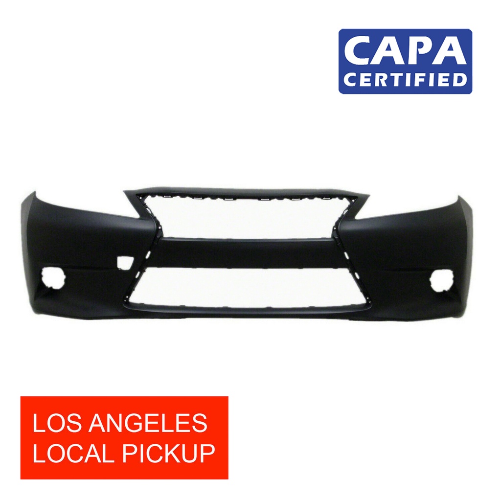 Primed Front Bumper Cover for 2013-2015 Lexus ES300h ES350 Sedan Base CAPA