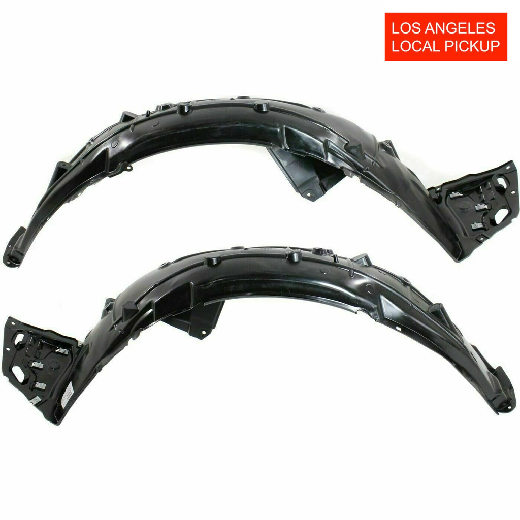 Set of 2 Fender Liners for Honda Civic 2016-2018 HO1248158 HO1249158
