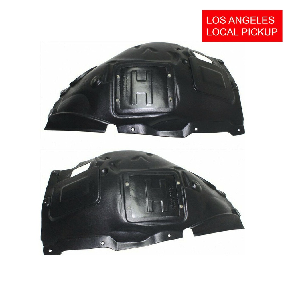 Set of 2 Fender Liners for BMW 3 Series 2012-2019 BM1248131 BM1249131