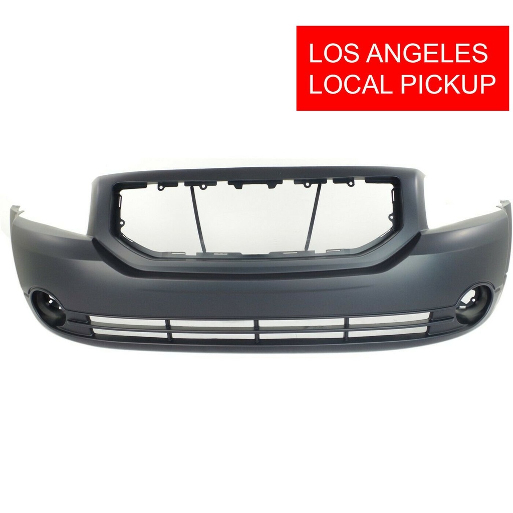 Front Bumper Cover Fascia for 2007-2012 Dodge Caliber With Fog Primed 07-12
