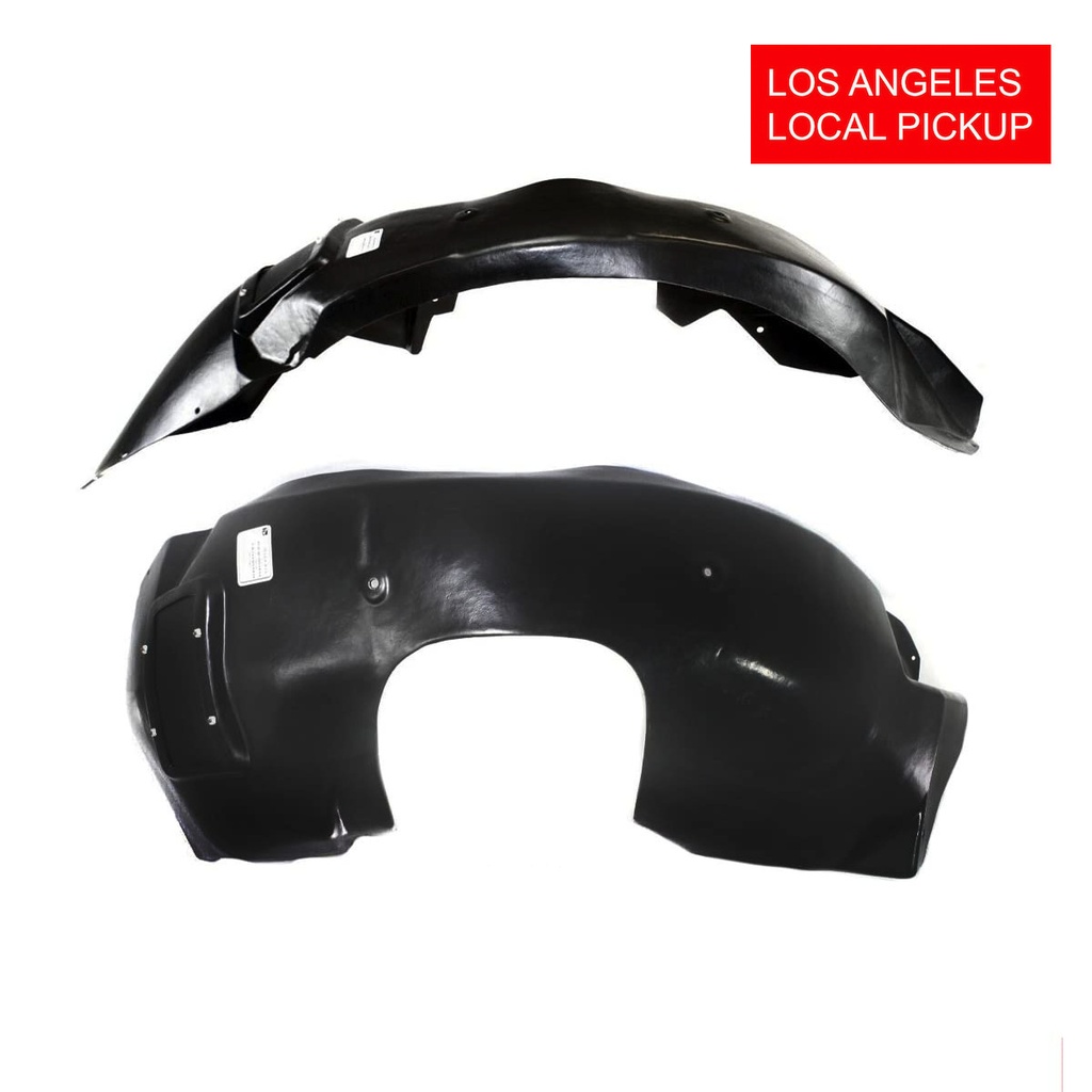 Set of 2 Fender Liners for Chevrolet Camaro 2010-2013 GM1248211 GM1249211