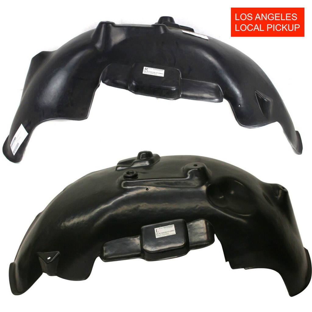 Set of 2 Fender Liners for Dodge RAM 1500/2500 2002-2009 CH1248125 CH1249125