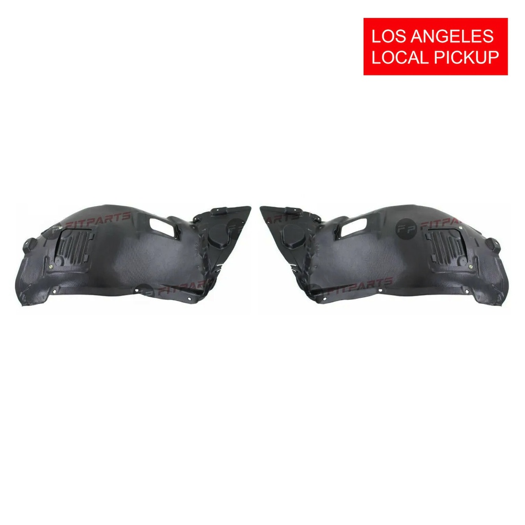 Set of 2 Fender Liners for BMW 323i 2009-2011 BM1248129 BM1249129 51717172499