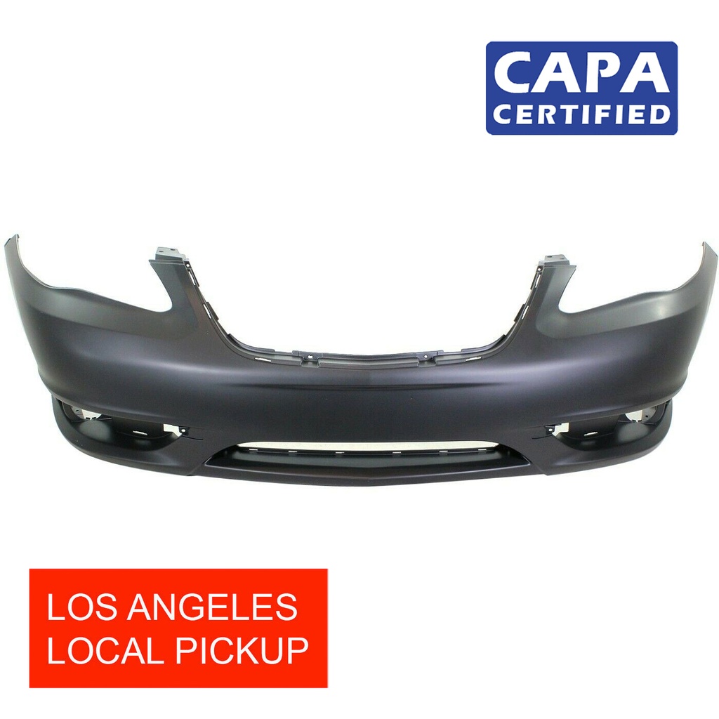 Primed Front Bumper Cover Fascia for 2011-2014 Chrysler 200 CH1000997C CAPA