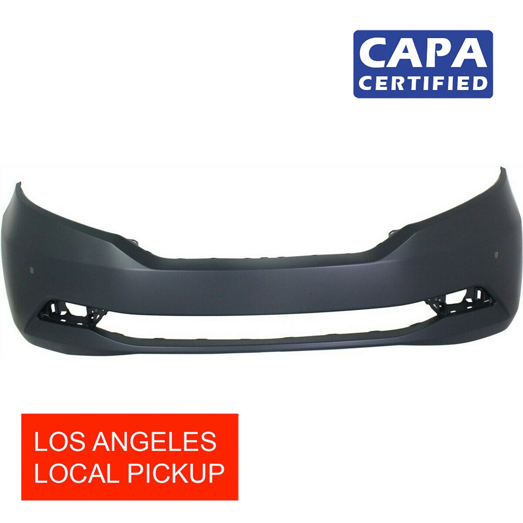 Front Bumper Cover for 2011-2017 Honda Odyssey W/Park Ast HO1000295C CAPA